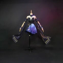 Genshin Impact Keqing Opulent Splendor Cosplay Costumes