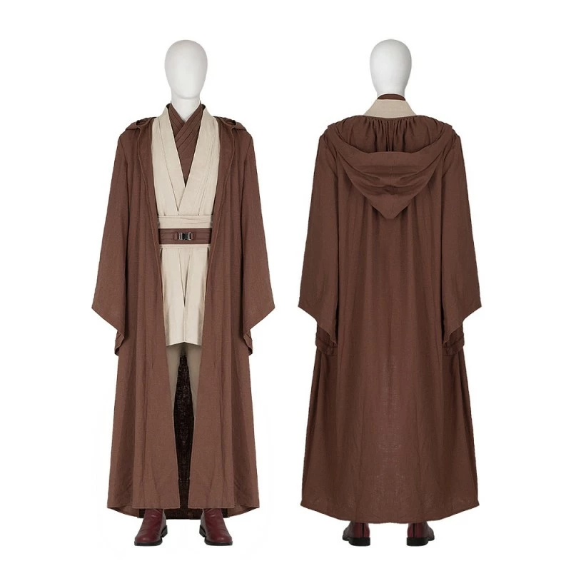 Obi-Wan Kenobi Cosplay Costume Star Wars Cosplay Suit 3 Obi-Wan Kenobi Cosplay Costume Star Wars Cosplay Suit