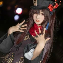 Hu Tao Costume Genshin Impact Cosplay Suit 28 Hu Tao Costume Genshin Impact Cosplay Suit -DreamSuit Store h1 800x800 1