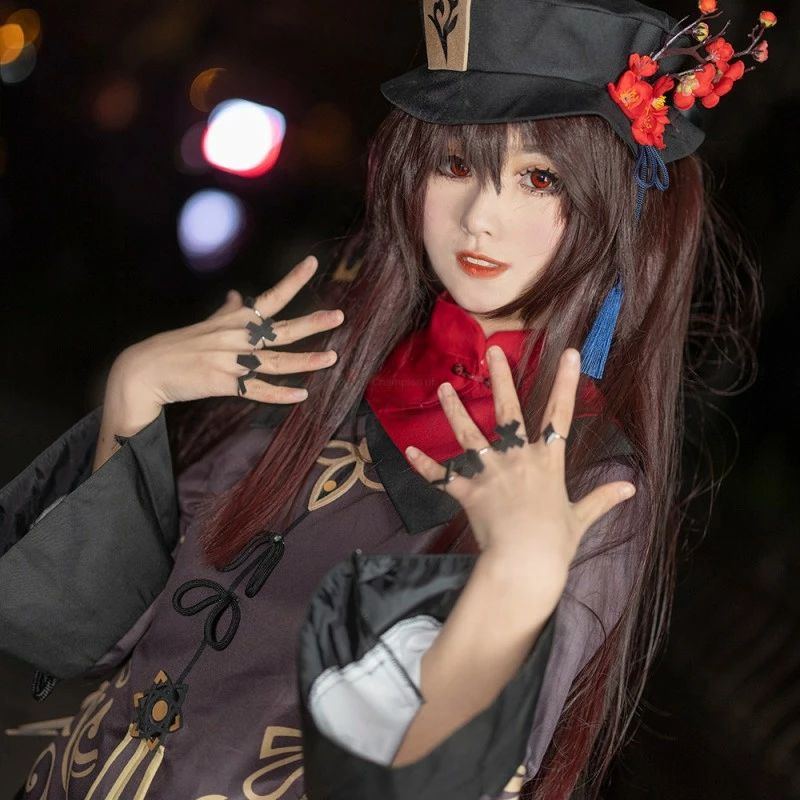 Hu Tao Costume Genshin Impact Cosplay Suit 9 Hu Tao Costume Genshin Impact Cosplay Suit - Image 7