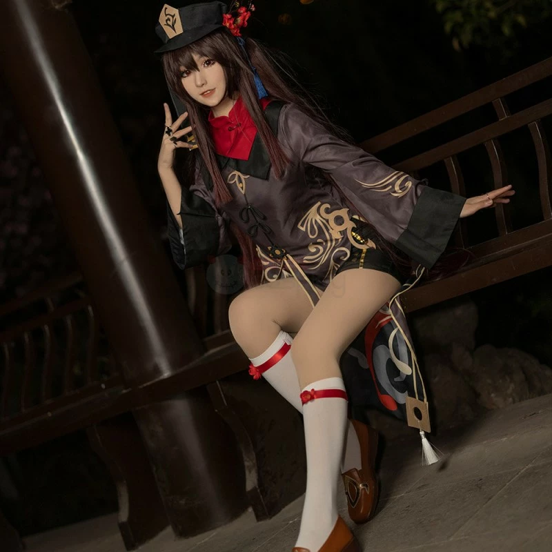 Hu Tao Costume Genshin Impact Cosplay Suit 8 Hu Tao Costume Genshin Impact Cosplay Suit - Image 6