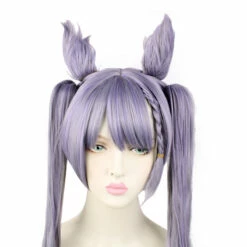 Genshin Impact Cosplay Suit Keqing Costume 37 Genshin Impact Cosplay Suit Keqing Costume -DreamSuit Store kqwigs 800x800 1